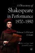 A Directory of Shakespeare in Performance 1970-1990