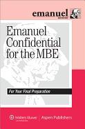 Emanuel Confidential for the MBE