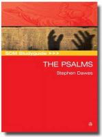 Scm Studyguide: Psalms