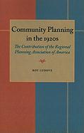 Community Planning In The 1920s