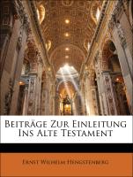 Beiträge zur Einleitung ins Alte Testament, Erster Band