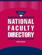 National Faculty Directory Supplement