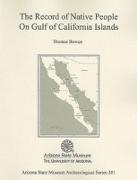 The Record of Native People on Gulf of California Islands