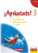 ¡Apúntate!, 2. Fremdsprache, Ausgabe 2008, Band 3, Cuaderno de ejercicios - Lehrerfassung inkl. CD
