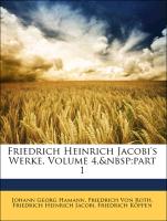 Friedrich Heinrich Jacobi's Werke, Vierter Band