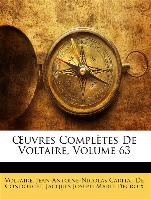 OEuvres Complètes De Voltaire, Volume 63