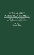 Comparative Public Management
