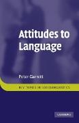 Attitudes to Language