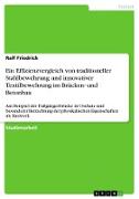 Ein Effizienzvergleich von traditioneller Stahlbewehrung und innovativer Textilbewehrung im Brücken- und Betonbau