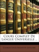 Cours Complet De Langue Universelle