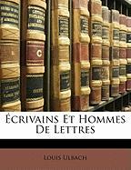 Écrivains Et Hommes De Lettres