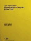 Las elecciones autonómicas en España, 1980-1997