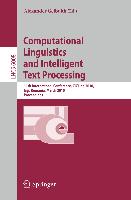 Computational Linguistics and Intelligent Text Processing