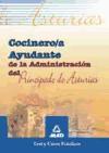 Cocineros/as ayudantes de la administración del Principado Asturias. Test y casos prácticos