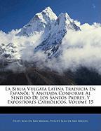 La Biblia Vulgata Latina Traducia En Espanõl: Y Anotada Conforme Al Sentido De Los Santos Padres, Y Expositores Cathòlicos, Volume 15