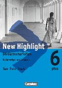New Highlight, Allgemeine Ausgabe und Baden-Württemberg, Band 6: 10. Schuljahr, New Highlight Plus - Fördermaterialien, Test - Train - Check, Kopiervorlagen mit Lösungen