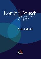 Kombi-Buch Deutsch. Ausgabe N. 7. Jahrgangsstufe. Arbeitsheft N