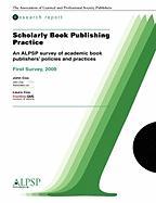 Scholarly Book Publishing Practice