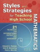 Styles and Strategies for Teaching High School Mathematics