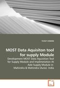 MOST Data Aquisiton tool for supply Module