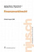 Finanzmarktrecht, Entwicklungen 2009