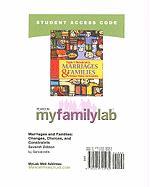 Marriages & Families Student Access Code: Changes, Choices, and Constraints