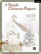 A Simple Christmas Pageant: Bulletin Insert, Sheet