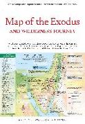 Map of the Exodus and Wilderness Journey: The 42 Camp Sites Organized and Illustrated for the First Time in History