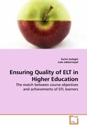 Ensuring Quality of ELT in Higher Education