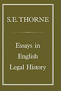 Essays in English Legal History