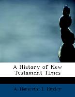 A History of New Testament Times