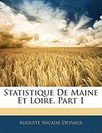 Statistique de Maine Et Loire, Part 1