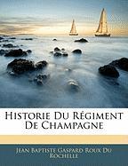 Historie Du Régiment De Champagne