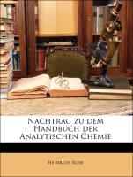 Nachtrag zu dem Handbuch der Analytischen Chemie