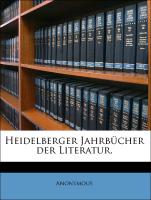 Heidelberger Jahrbücher der Literatur