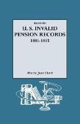 Index to U.S. Invalid Pension Records, 1801-1815