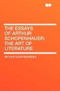 The Essays of Arthur Schopenhauer, The Art of Literature