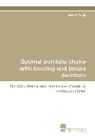 Optimal portfolio choice with housing and tenure decisions