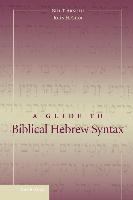 Guide to Biblical Hebrew Syntax