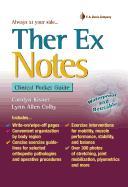 Ther Ex Notes: Clinical Pocket Guide