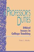 A Professor's Duties