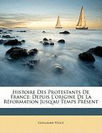 Histoire Des Protestants De France: Depuis L'origine De La Réformation Jusq'au Temps Présent