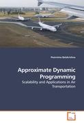 Approximate Dynamic Programming