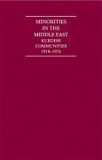 Minorities in the Middle East 4 Volume Hardback Set: Kurdish Communities 1918-1974