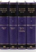 Palestine Boundaries 1833-1947 4 Volume Set Including Boxed Maps