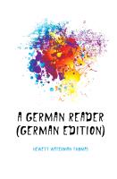 A German Reader