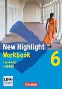 New Highlight, Allgemeine Ausgabe, Band 6: 10. Schuljahr, Workbook mit CD-ROM und Text-CD, Zur Vorbereitung auf Hauptschulabschlüsse