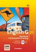 English G 21, Ausgabe B, Band 5: 9. Schuljahr, Workbook mit CD-ROM und Audios online, Mit Wörterverzeichnis zum Wortschatz der Bände 1-5