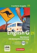 English G 21, Erweiterte Ausgabe D, Band 5: 9. Schuljahr, Workbook mit CD-ROM (e-Workbook) und Audios online, Mit Wörterverzeichnis zum Wortschatz der Bände 1-5