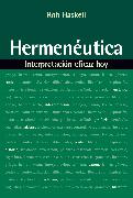 Hermenéutica: Interpretación eficaz hoy